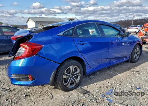 2017 Honda Civic Lx z USA, uszkodzony, nr VIN 2HGFC2F56HH535052